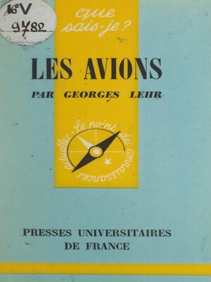 cover image of Les avions